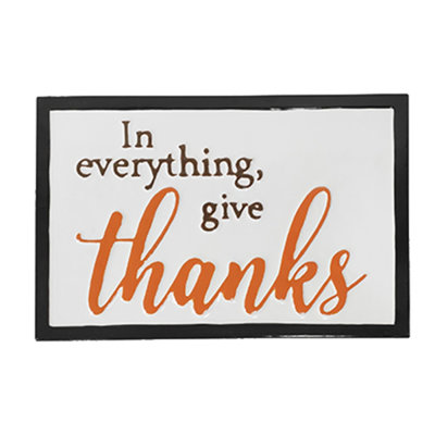 Set Of 2, 16X10.5" Thanks Wall Sign, Wall Art Decor For Harvest Festival Fall Festival & Thanksgiving Table Decorations