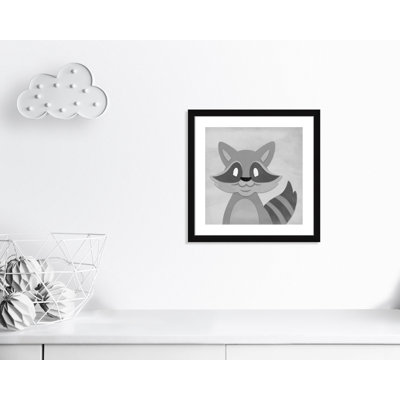 Impression sur papier Cheery Racoon