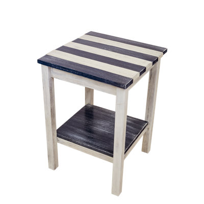 Letendre Solid Wood End Table