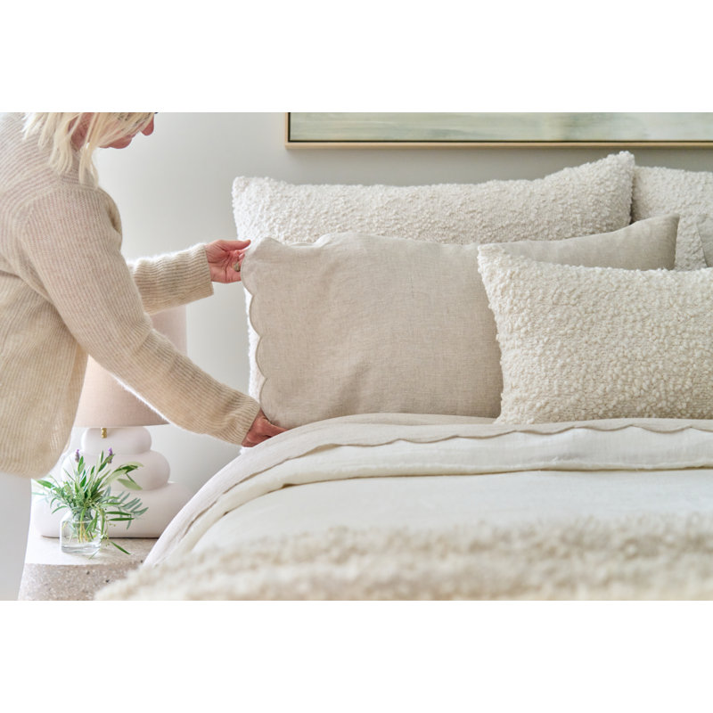 MURPHY - OVERSIZED THROW - 60" X 90" - MIDNIGHT, Ivory