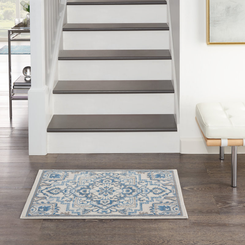 Tapis ivoire traditionnel Rheba, Rectangle 2 pi x 3 pi