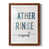Brown Framed Paper selected