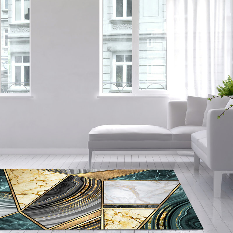 Dunadry Abstract Indoor / Outdoor Area Rug, Rectangle 140 x 200cm