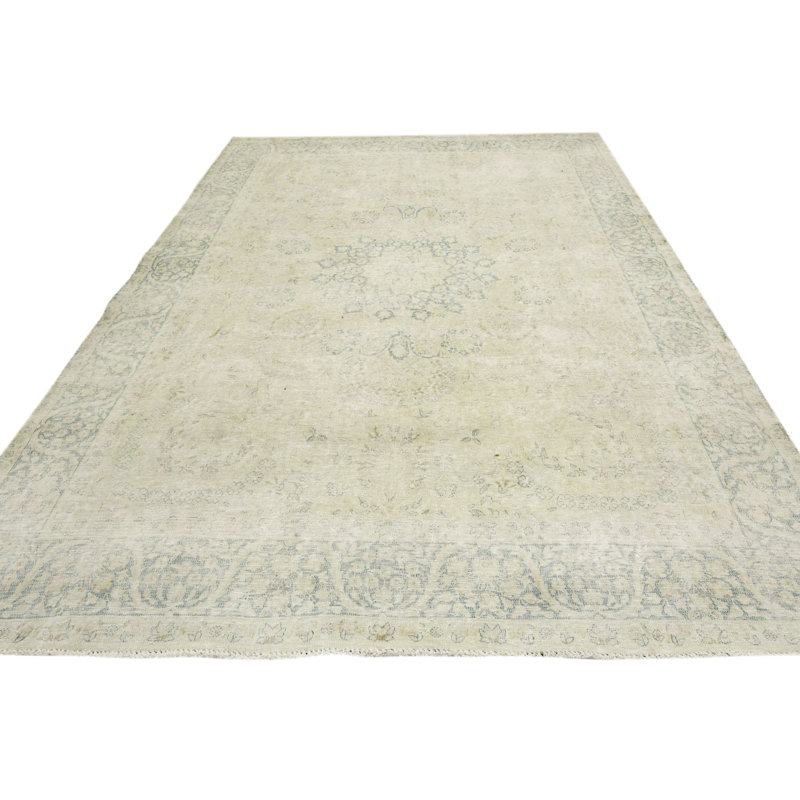 Muted Beige Traditional 8X10 Oriental Area Rug