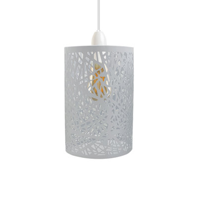 15cm Metal Drum Lamp Shade
