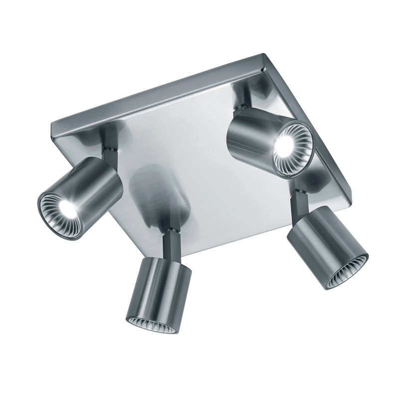 Accomac LED Spotlight, Satin Nickel