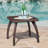 HONOLULU BROWN SIDE TABLE-537090516