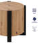 Amil 24" Round Wood End Table