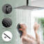 Système de douche complet avec valve brute