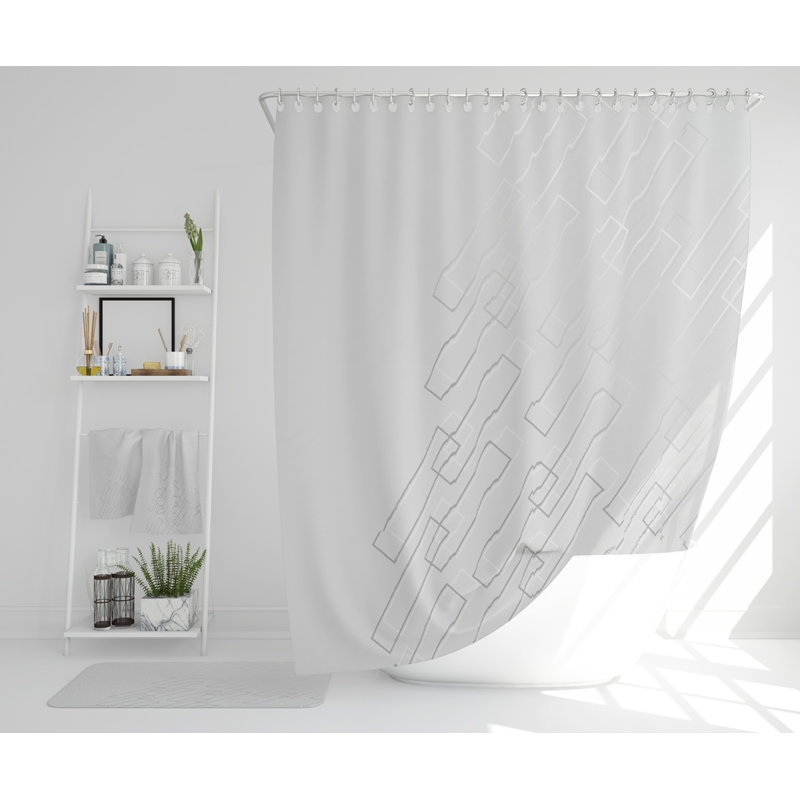 Nathalee Polyester Shower Curtain Set