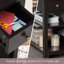 28cm W Manufactured Wood Bedside Table-85036302