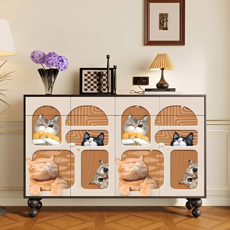 Buffet de rangement de style français