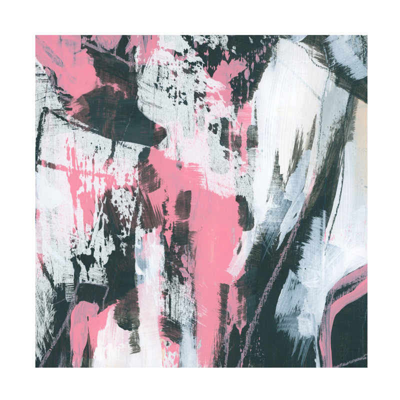 «June Erica Vess Graffiti Kiss», art sur toile, H 14 po x l 14 po x P 2 po