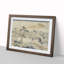 Ancient View Of Yatsuhashi In Mikawa Province by Katsushika Hokusai - Single Picture Frame Painting-55545235-55545234