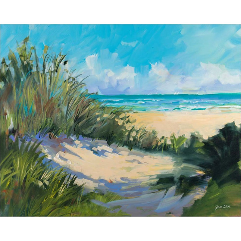 «Beach Dunes» par Jane Slivka, art mural encadré