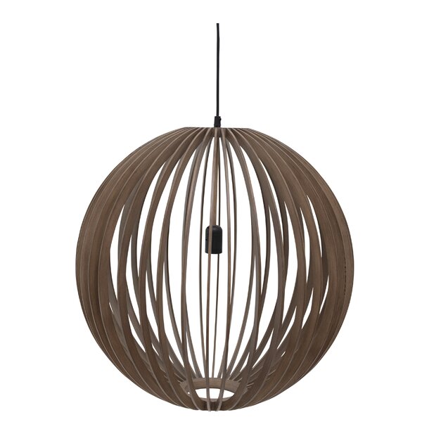 Bayou Breeze Hammontree 1 - Light Black Unique Statement Pendant 