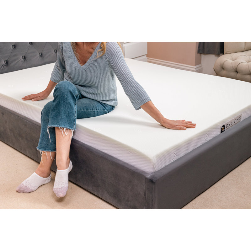 Pureflex Luxury Memory Foam Mattress 8 inch 20 cm Deep, Kingsize (5')