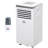 HomCom 10000 BTU Portable Air Conditioner for 194 Square Feet with Remote Included