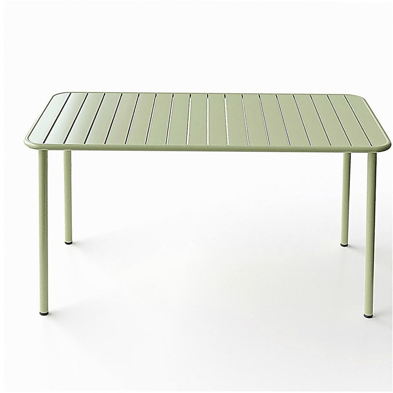 Table de salle à manger Sella, Vert givré