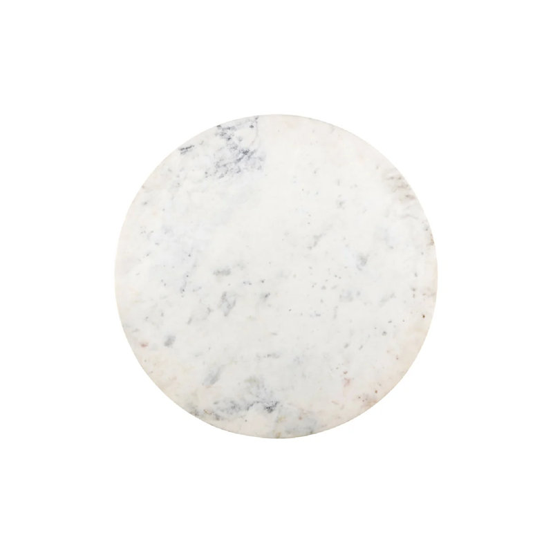 Jagger Round Marble Top Dining Table, 30"H x 42"L x 42"W