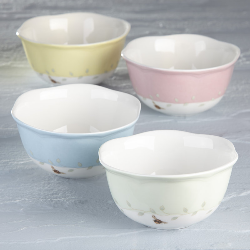 Lenox Butterfly Meadow Dessert Bowl Set