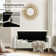 Avera Upholstered Flip Top Storage Bench with Two Pillows