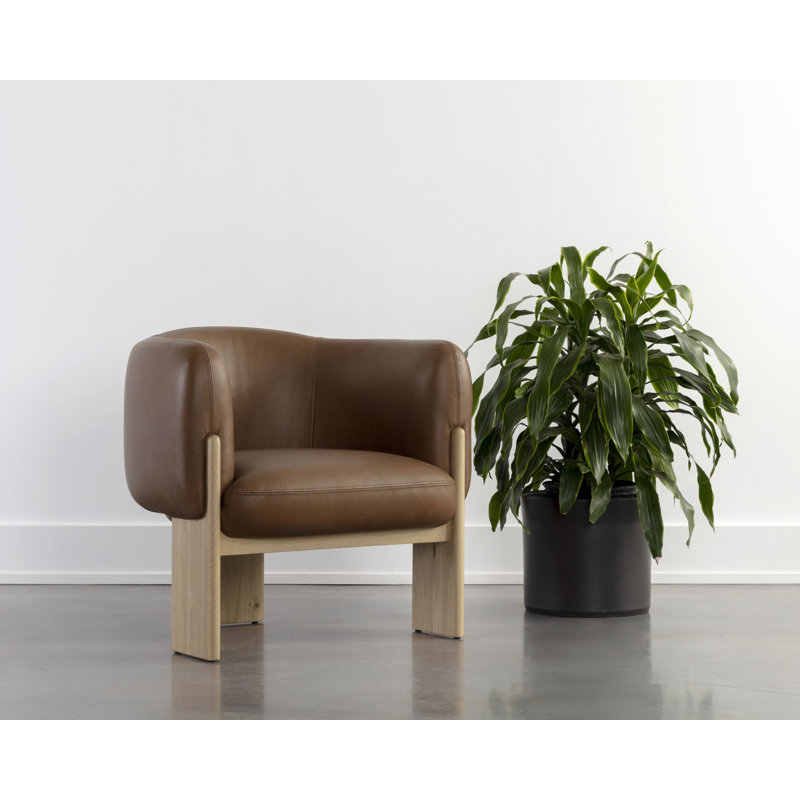 Angus Leather Lounge Chair
