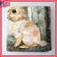 Couvre-lit lapin Collage Forest-125325406