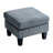 L-Shaped Sofa with Padded Cashmere-1234071620