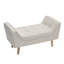 Evelina Chenille Upholstered Bench-2043310441