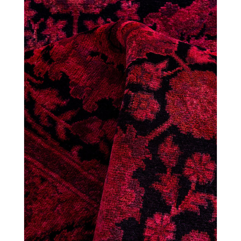 Overyed One-of-a-Kind Runner 2'7" X 12'6" Hand Knotted Area Rug