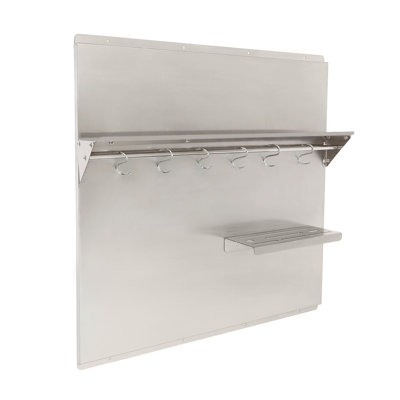 Range Hood Backsplash Range Hood Wall Shield Stainless Steel Splash Plate for Range Hood