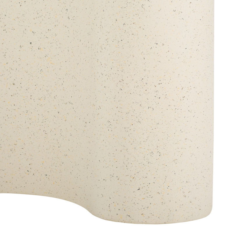 Table d'appoint Meldoh, Blanc