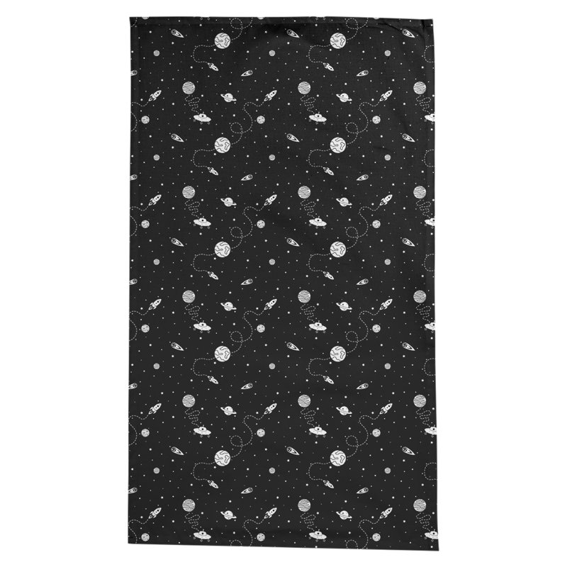 Nappe space outer Avicia, Noir / Blanc