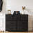 Verdi 7 Drawer 39.3" W Chest of drawer with Wood Top & Fabric Drawer-1852349158
