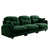 Chenille verte sélectionné