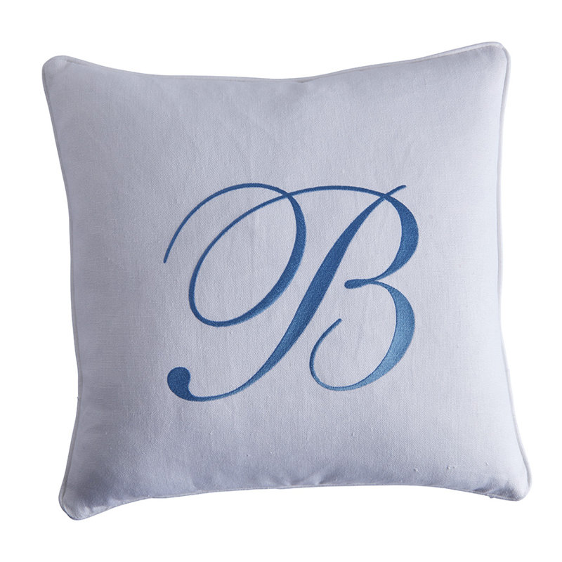 Signature Linen Square Pillow Cover & Insert, White