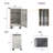 30+2Bay Mobile School Charging Cart Station For Chromebook, Tablet And Laptop Computer With Power Strip Included-1547628122