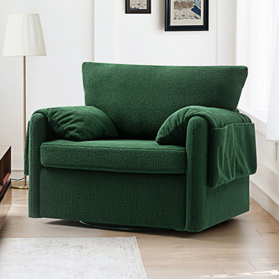 Fauteuil d'appoint pivotant