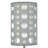30"H GREY/WHITE RETRO TABLE LAMP