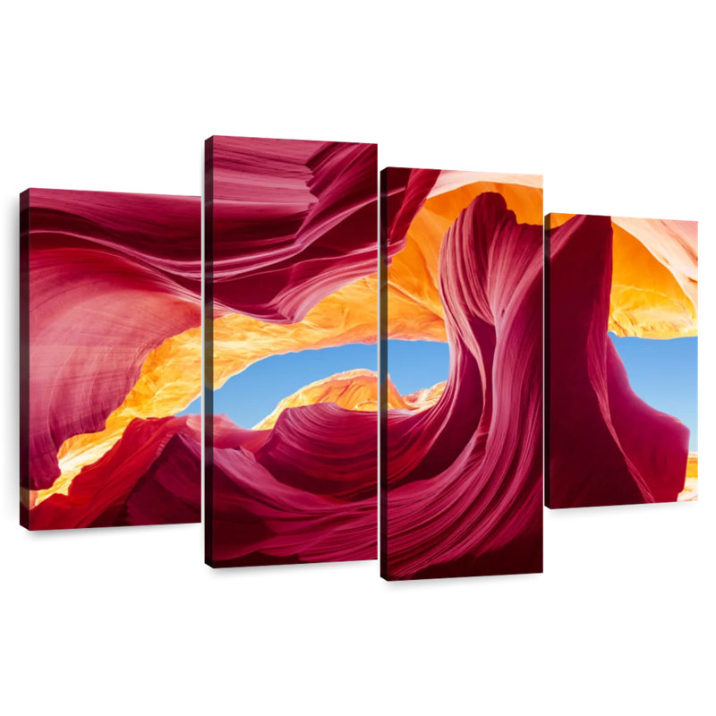 Alvord Abstract Canyon, 54"H x 84"W