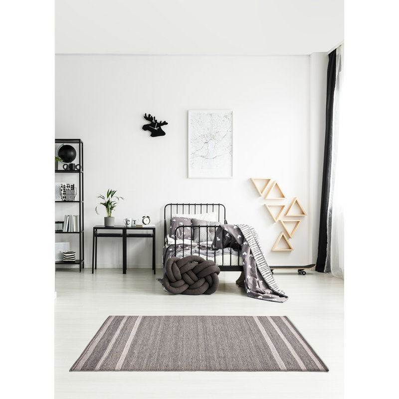 Tapis gris Sienna 5 pi 0 po x 7 pi 7 po