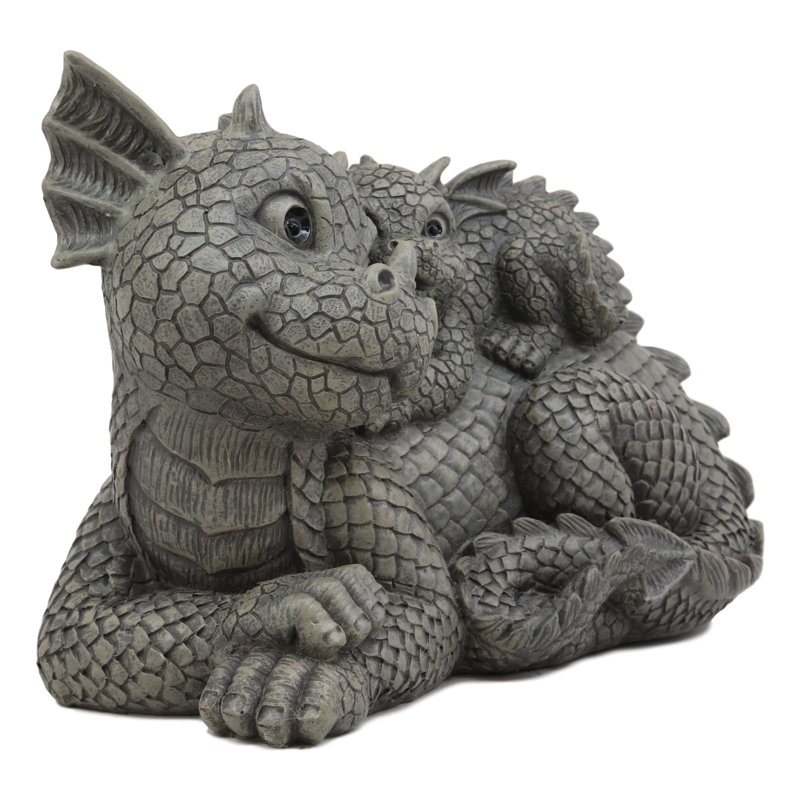 Figurine de famille dragon fantaisiste Ide