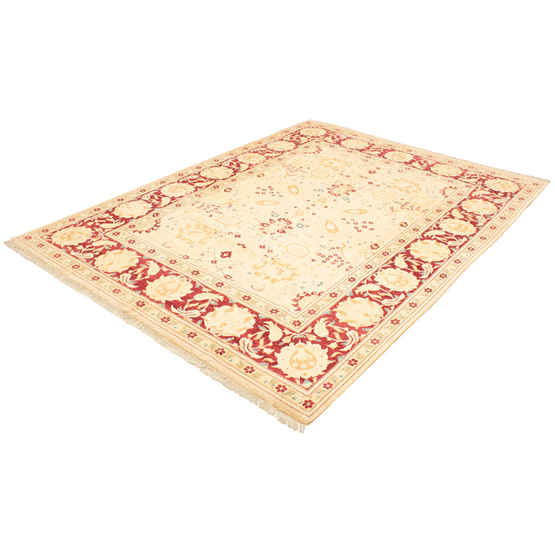 Tapis intérieur en laine 9 pi 1 po x 12 pi 5 po "one-of-a-kind-noué la 2010" à la main tabriz Bladric