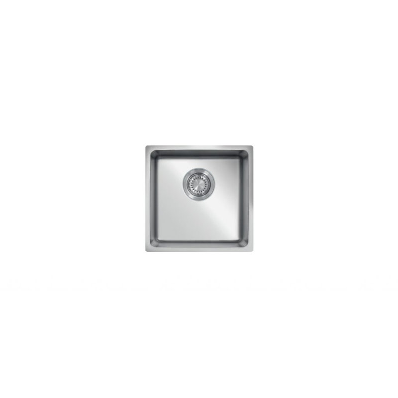 Ukinox 380mm W Single Bowl Stainless Steel Kitchen Sink