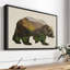 Impression sur toile North American Brown Bear-1925176091