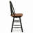 Azizi Swivel Solid Wood Counter Stool-1851956401
