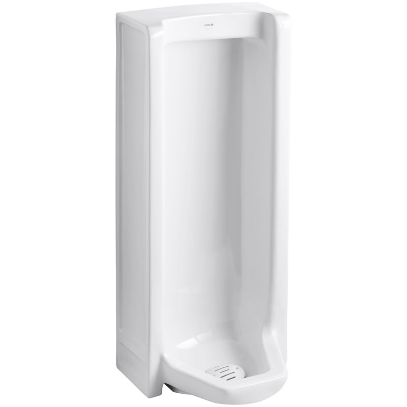 Branham 1 GPF Floor Mounted Urinal, White