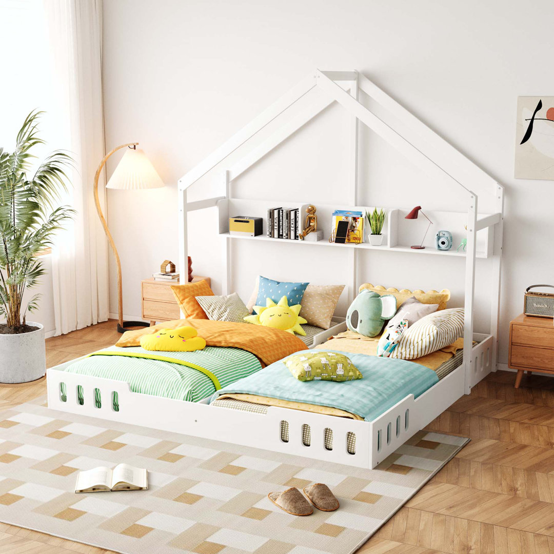 Nichalaus Platform Storage Bed with House Headboard Harper Orchard