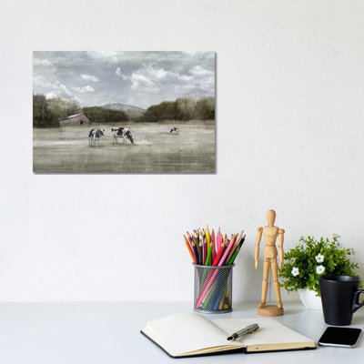 Country Satisfaction 1 Piece Wrapped Canvas Painting